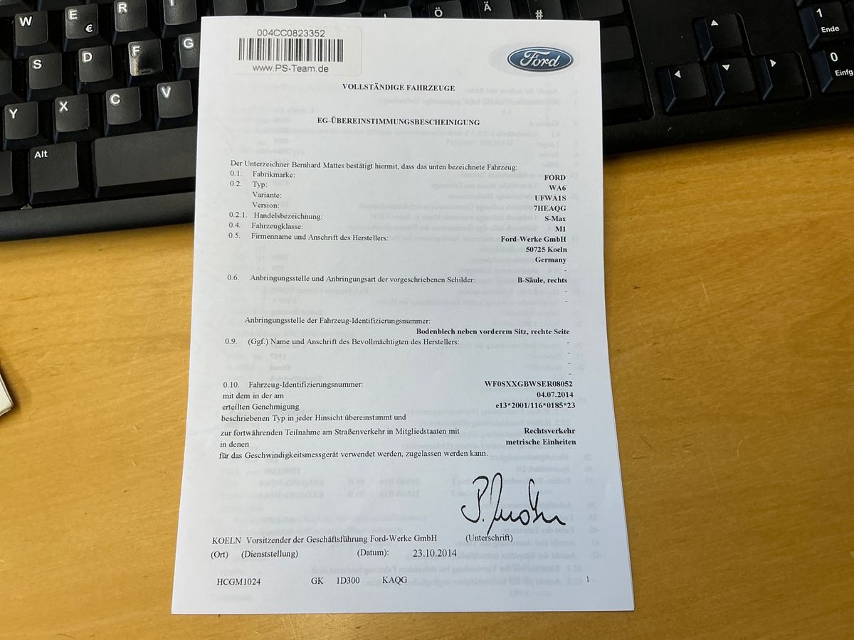 Ford S-Max d'occasion