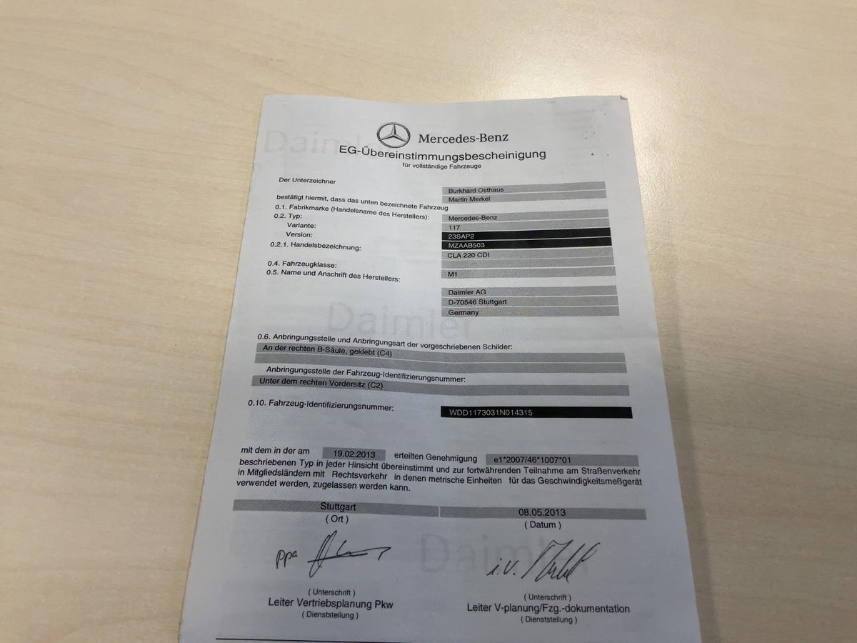 Mercedes-Benz CLA-Klasse d'occasion