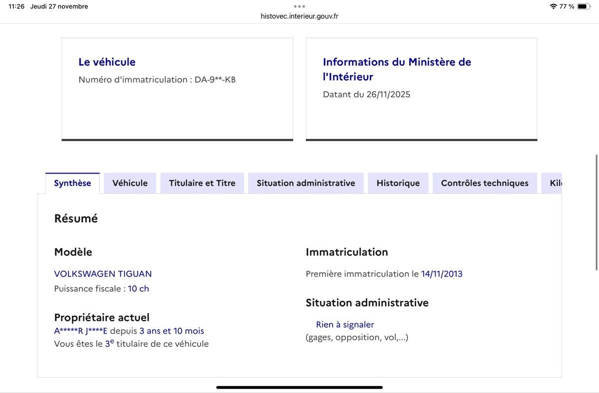 Volkswagen Tiguan d'occasion