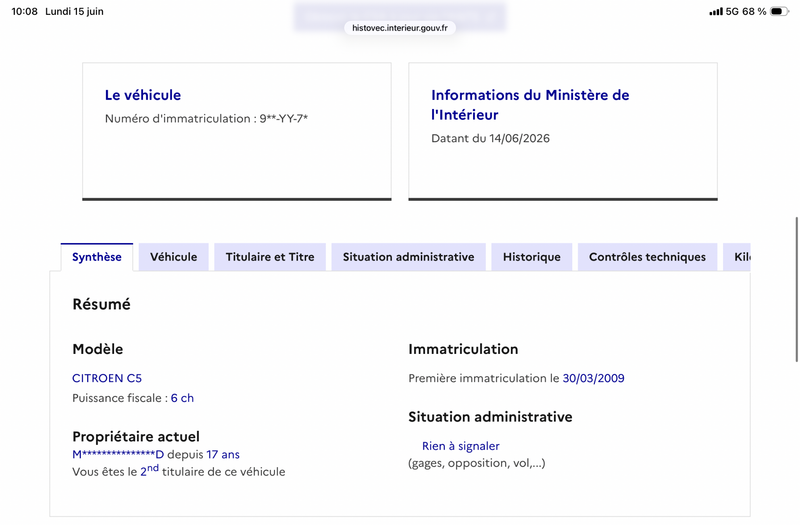 Citroen C5 1.6 HDi Audace 2009 – снимка 21