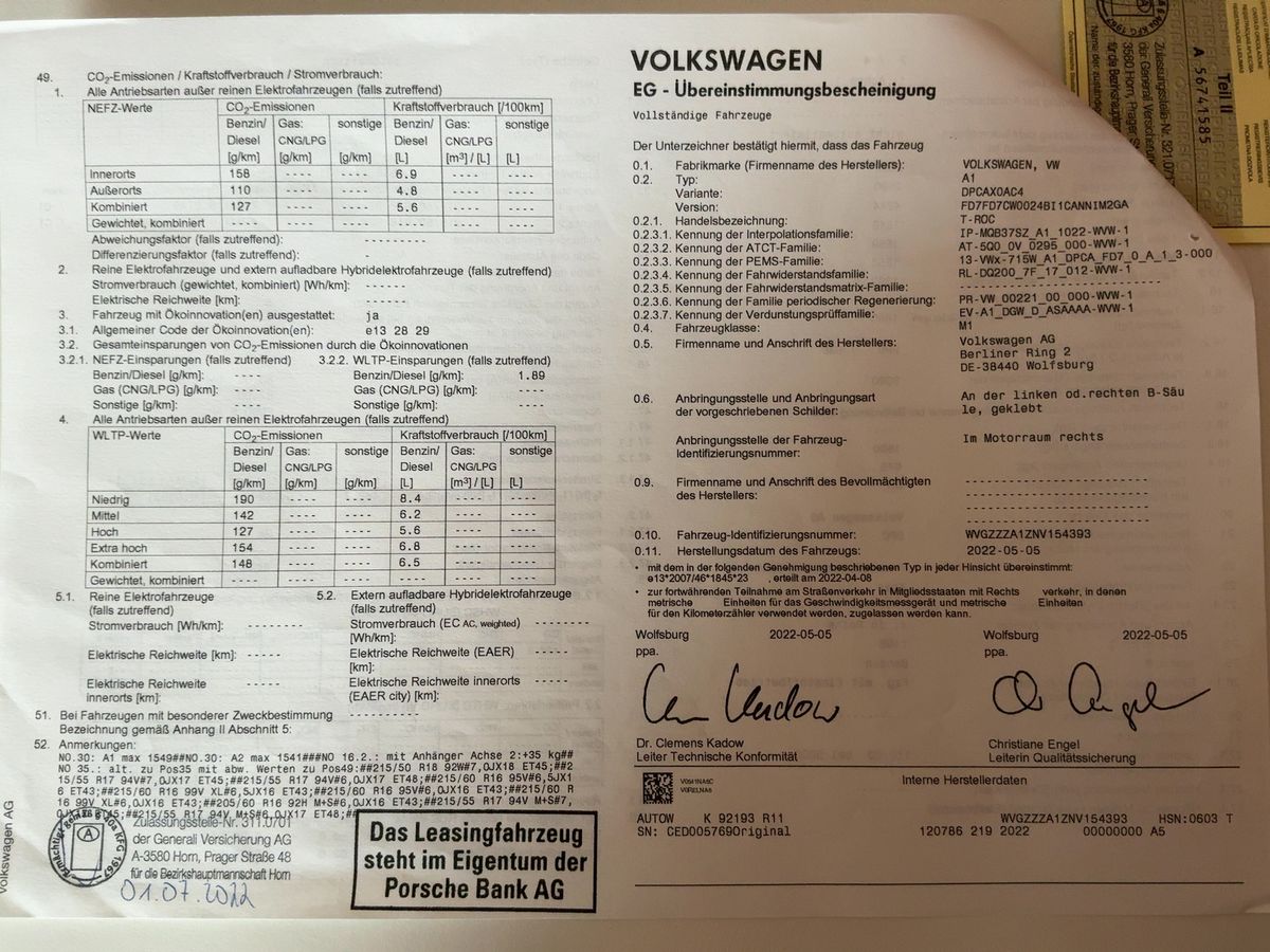 Volkswagen T-Roc d'occasion