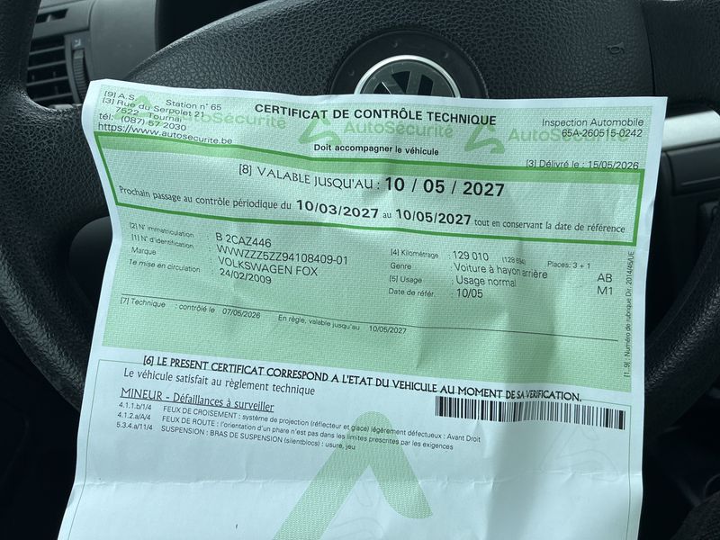 Volkswagen Fox 1.2 Refresh — zdjęcie 15