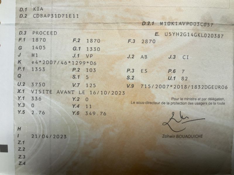 Kia pro_cee'd 1.4 TGDI GT Line — zdjęcie 15