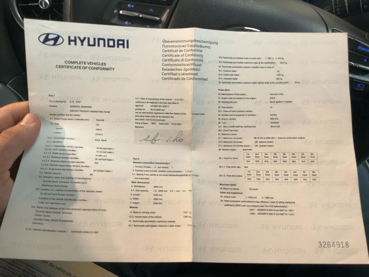 Hyundai Kona d'occasion