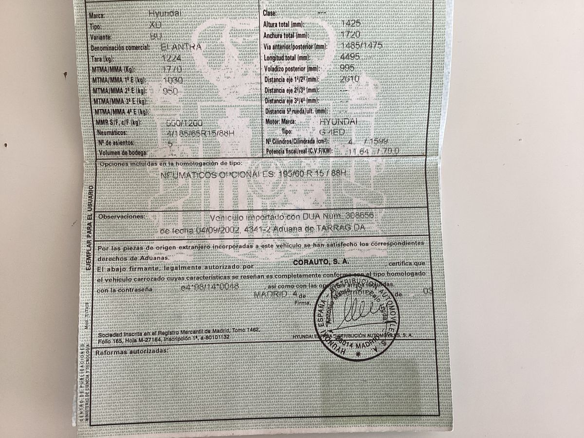 Hyundai Elantra 1.6 Comfort