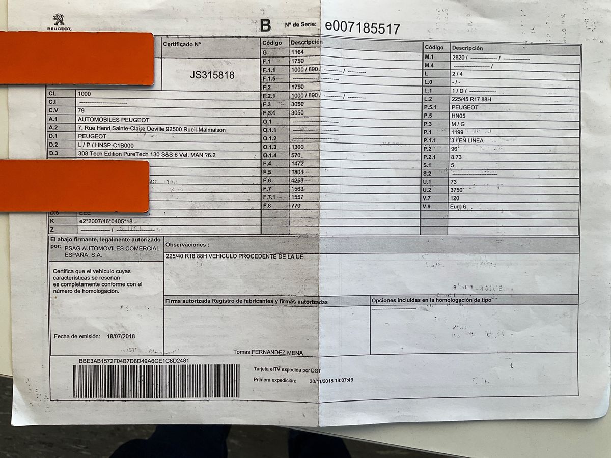 Peugeot 308 d'occasion