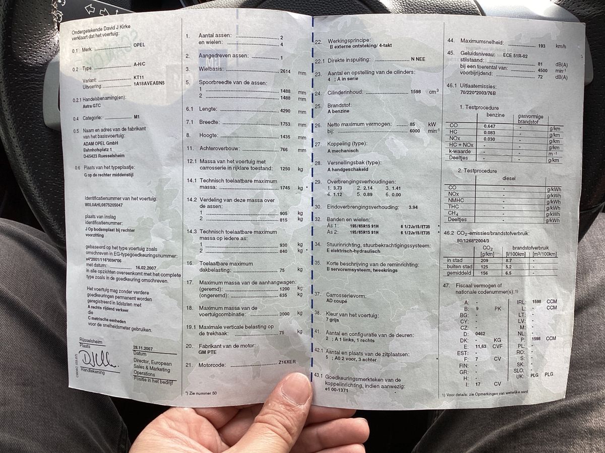 Opel Astra d'occasion