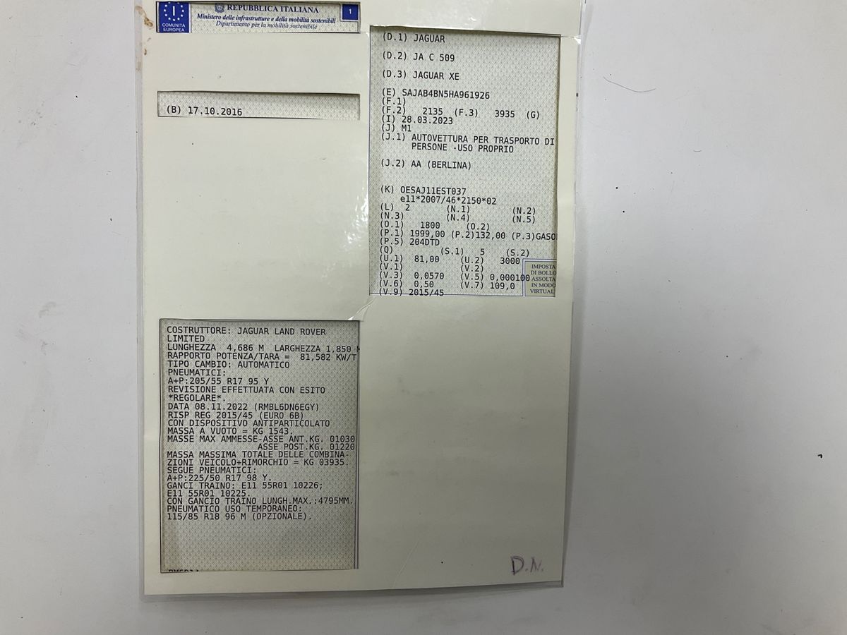 Jaguar XE 20d Prestige