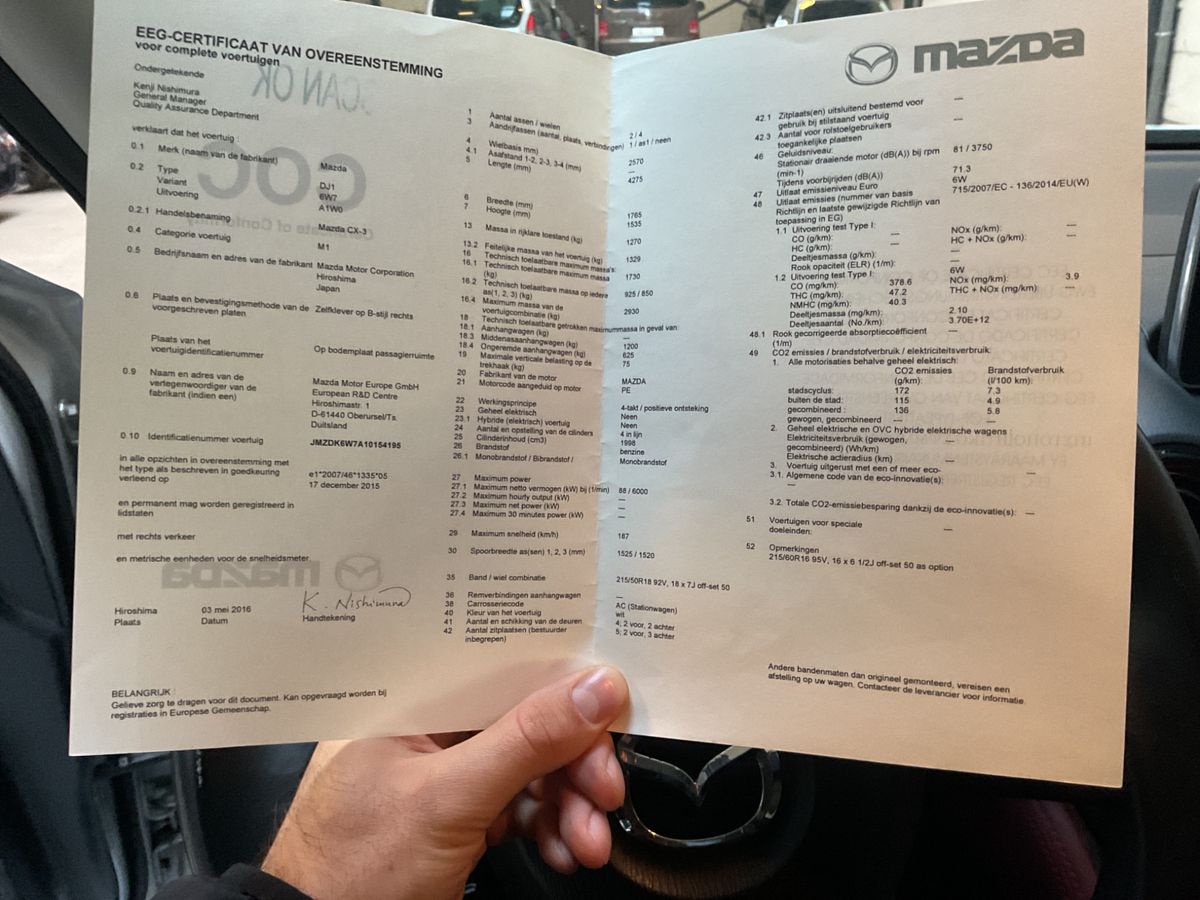 Mazda CX-3 d'occasion