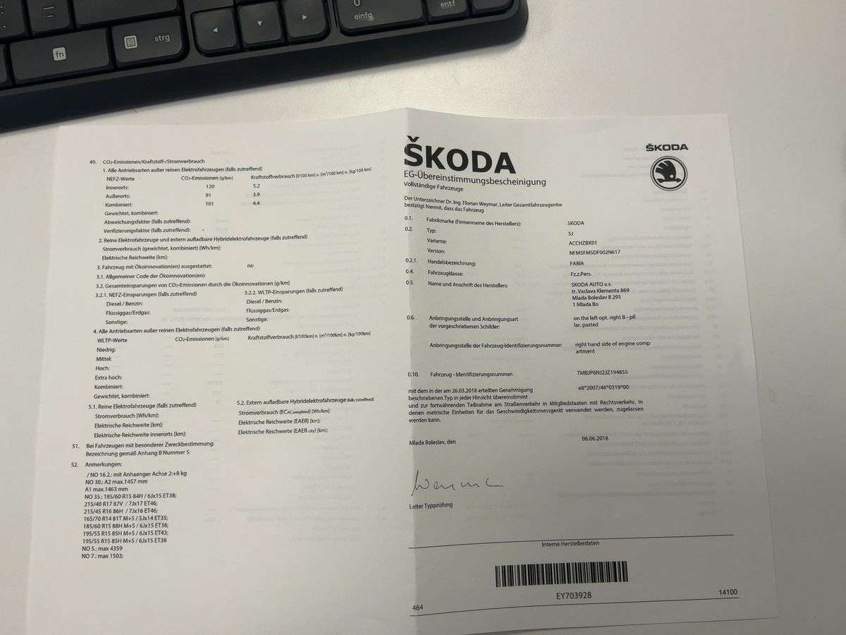 Skoda Fabia d'occasion