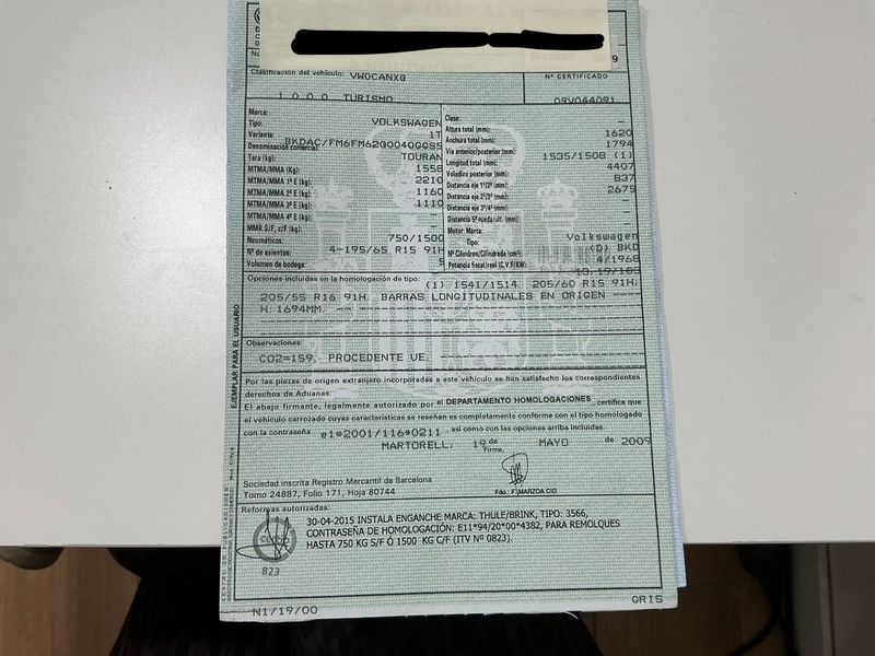 Volkswagen Touran 2.0 TDI Trendline 2009 – снимка 21