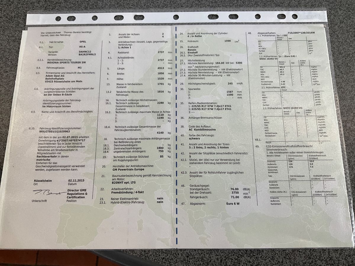 Opel Insignia d'occasion