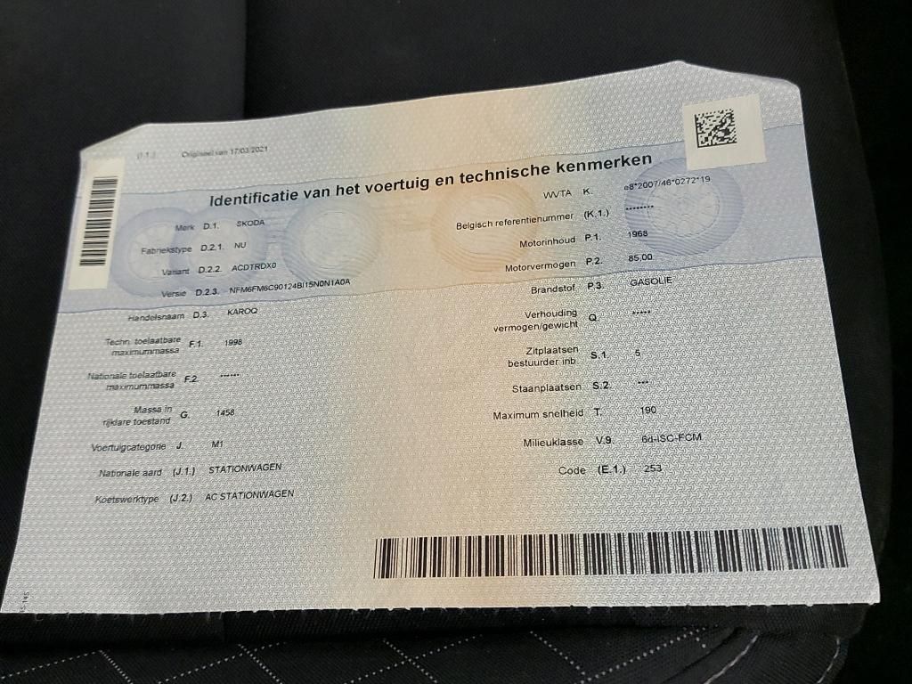 Skoda Karoq d'occasion