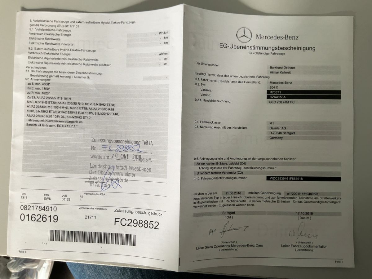 Mercedes-Benz GLC-Klasse d'occasion