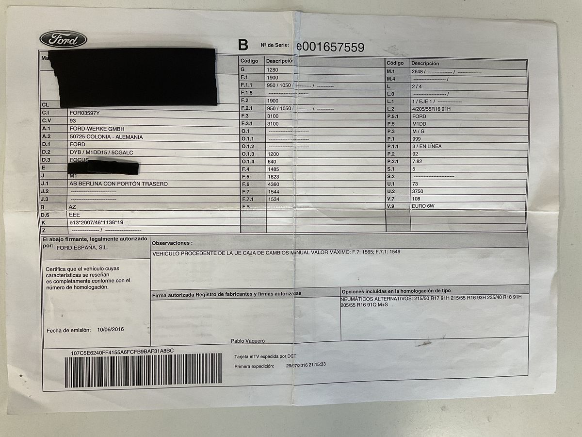 Ford Focus d'occasion