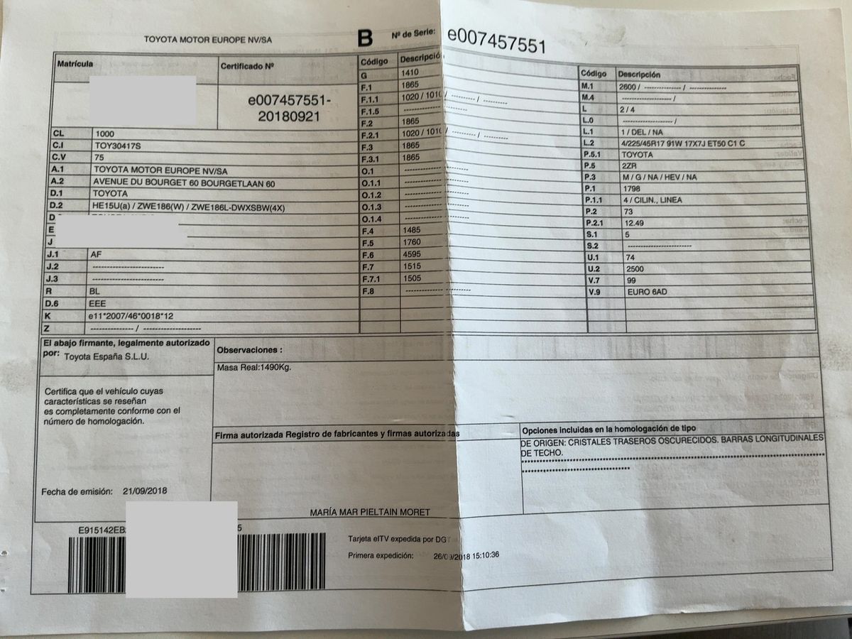 Toyota Auris d'occasion