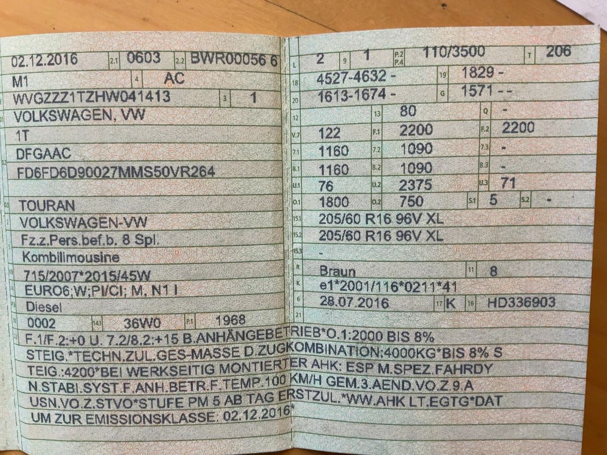Volkswagen Touran d'occasion