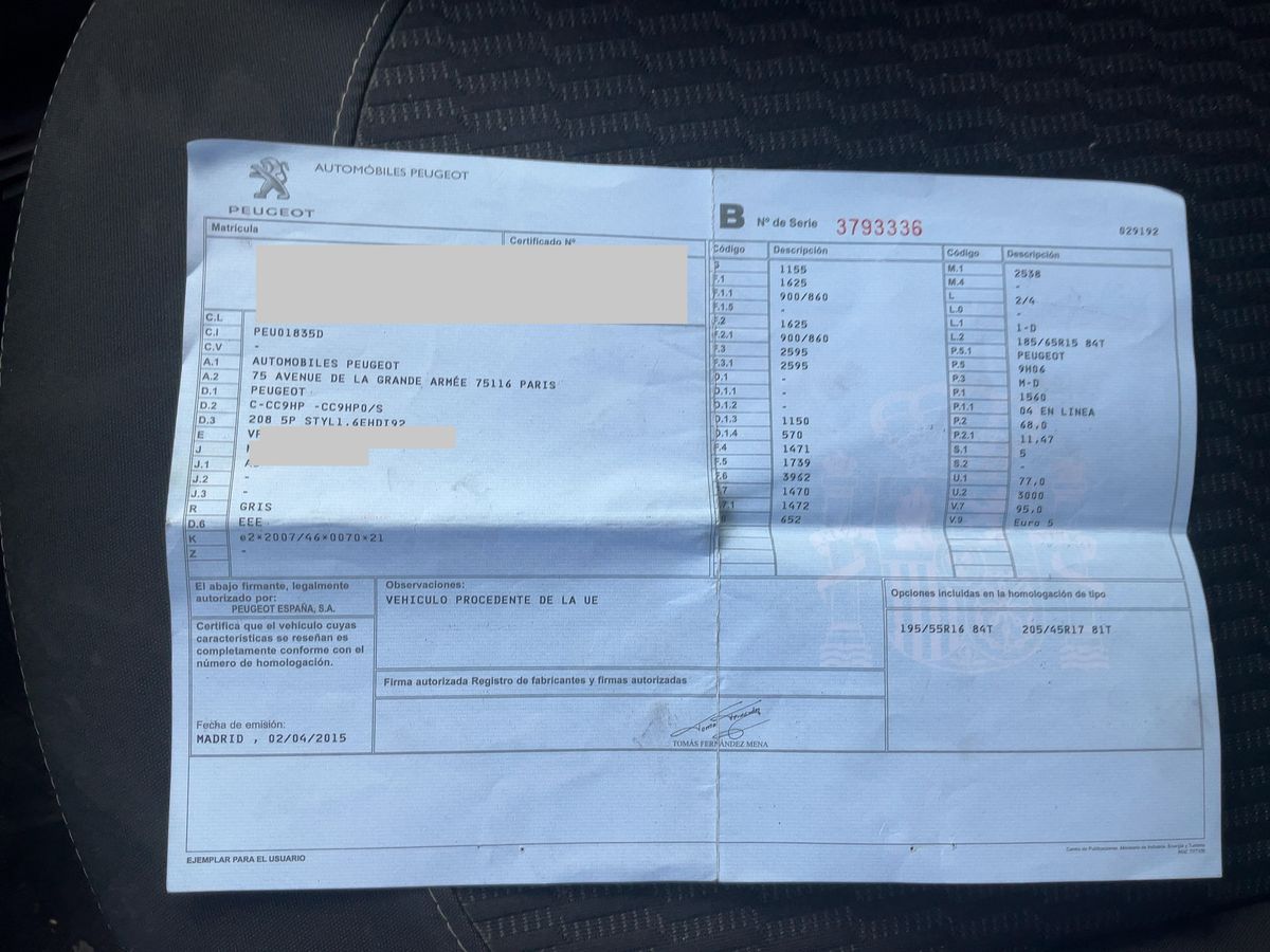 Peugeot 208 d'occasion