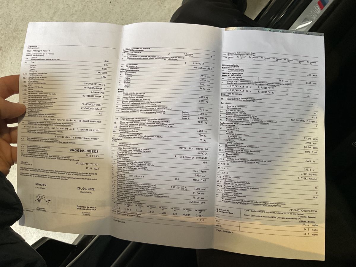 BMW 3er 330e M Sport