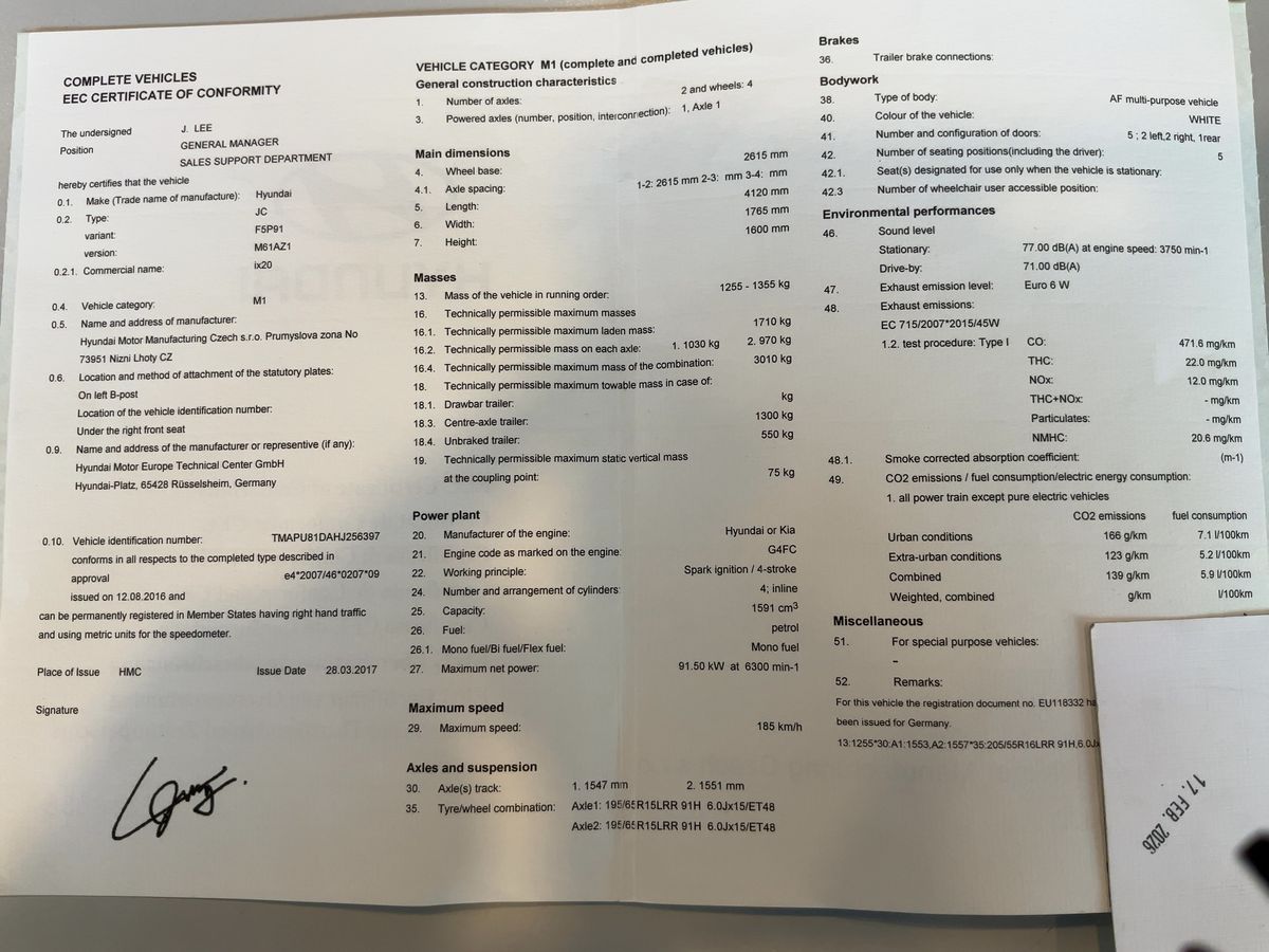 Hyundai ix20 d'occasion