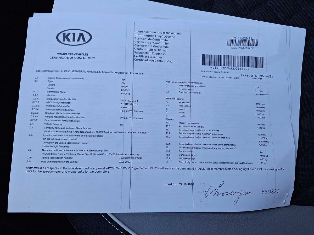 Kia pro_cee'd d'occasion