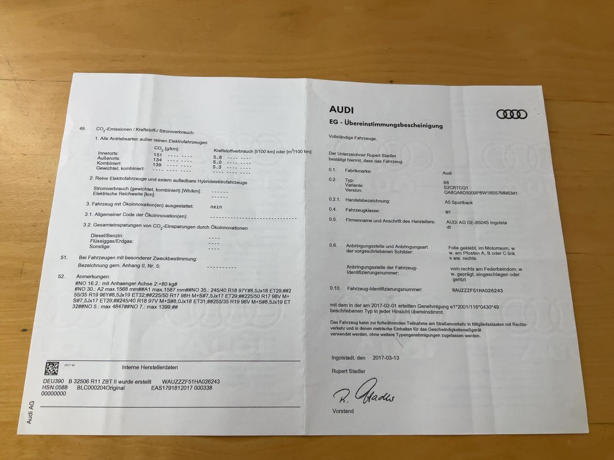 Audi A5 d'occasion