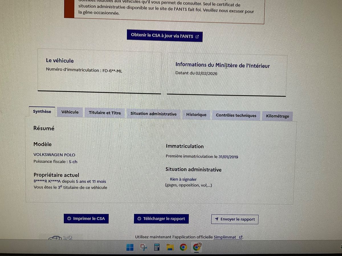 Volkswagen Polo d'occasion