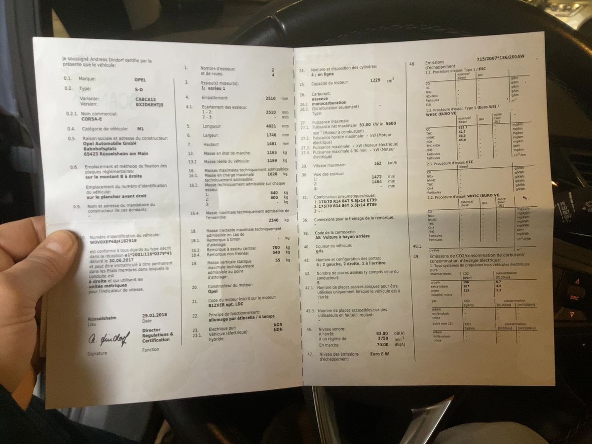 Opel Corsa d'occasion