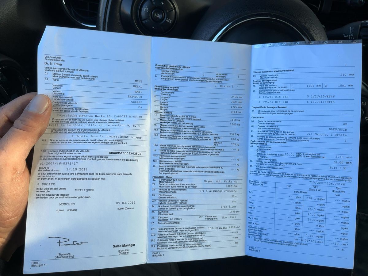 MINI Cooper d'occasion