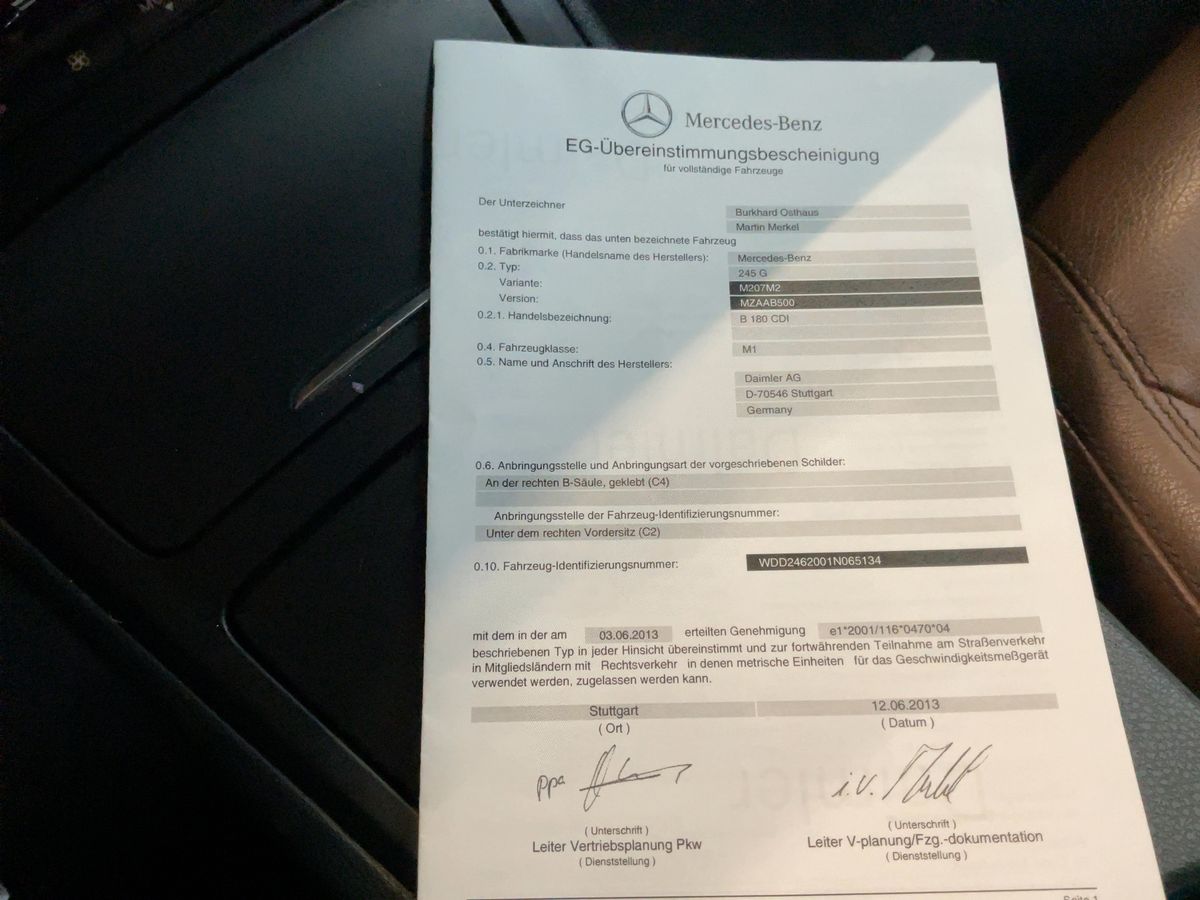 Mercedes-Benz B-Klasse d'occasion