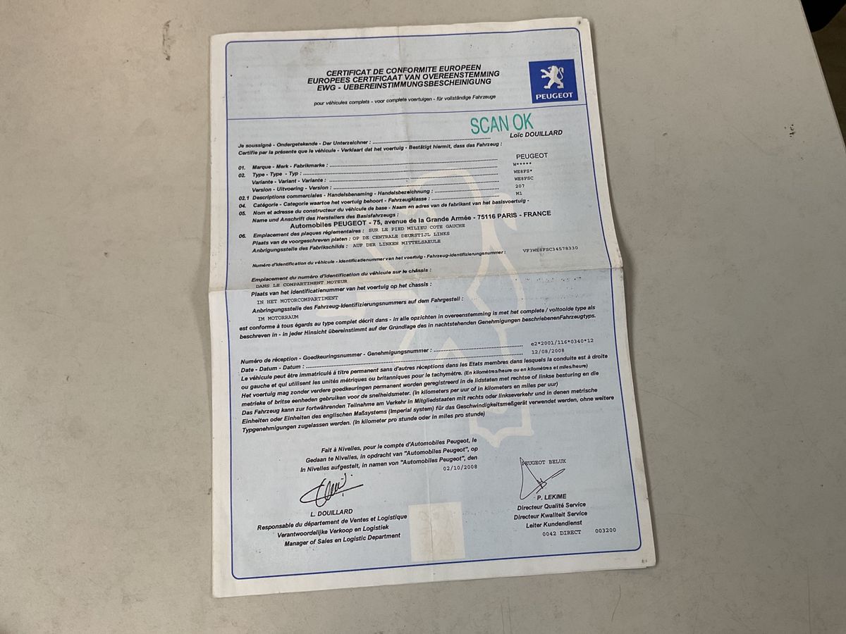 Peugeot 207 1.4 VTi Confort