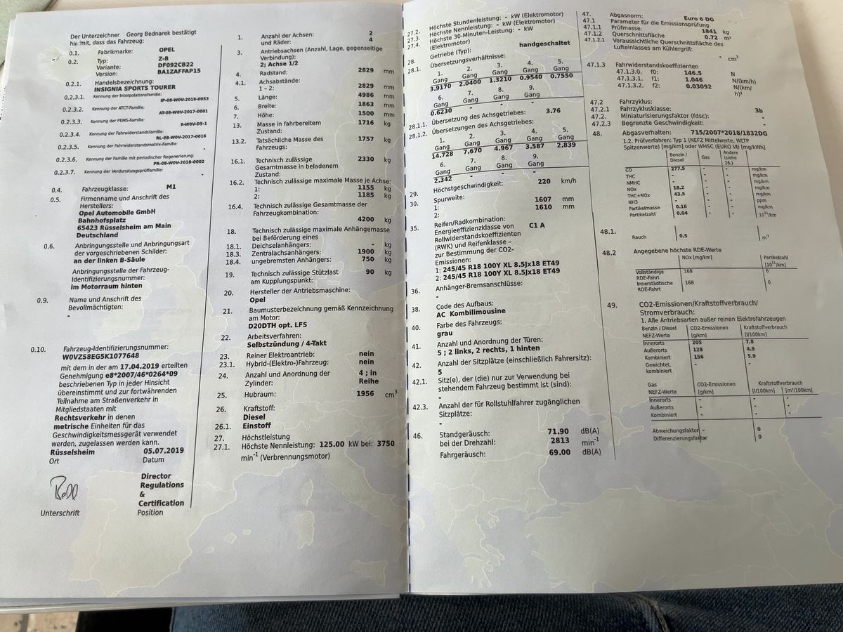 Opel Insignia d'occasion