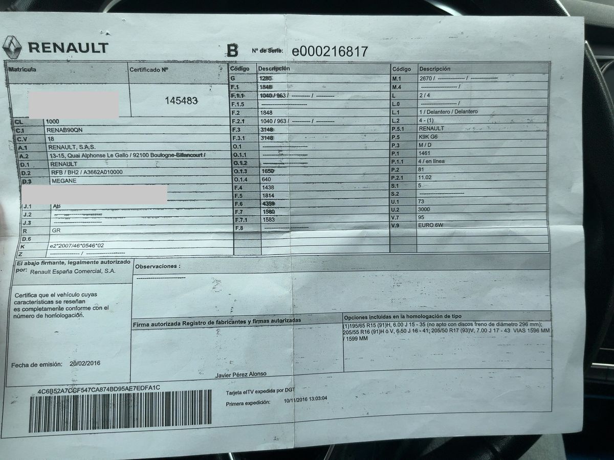 Renault Megane d'occasion