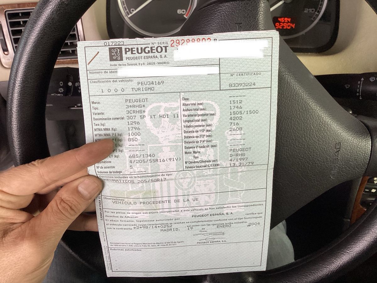 Peugeot 307 d'occasion