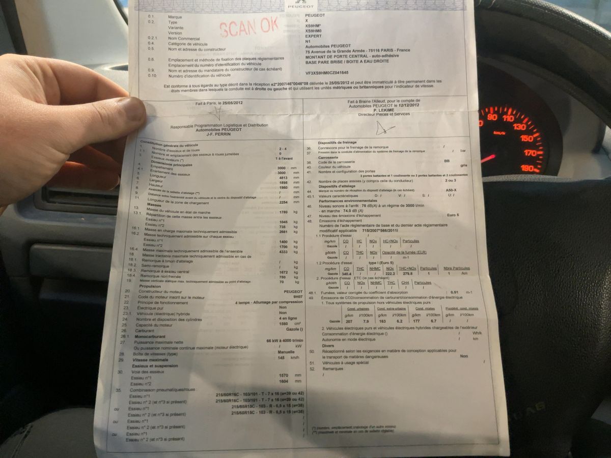 Peugeot Expert 1.6 HDi L1H1 Kasten