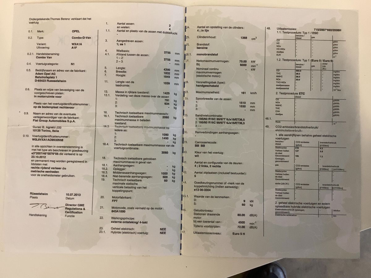 Opel Combo d'occasion