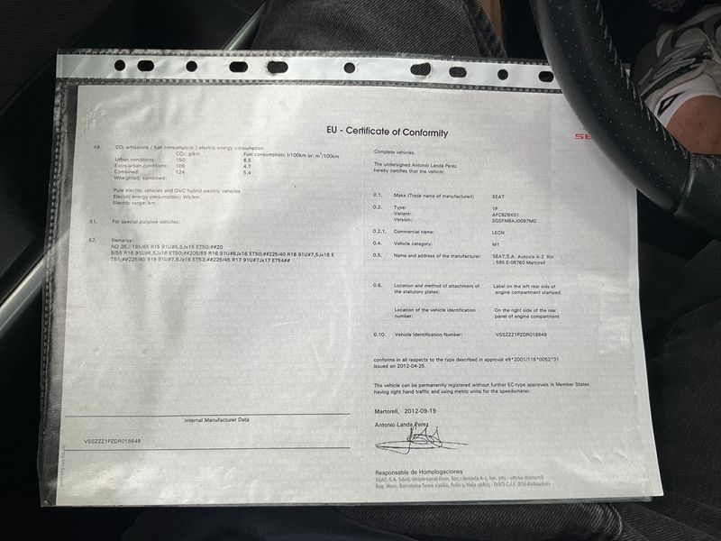 Seat Leon 1.2 TSI Style Copa Ecomotive 2012 – снимка 6