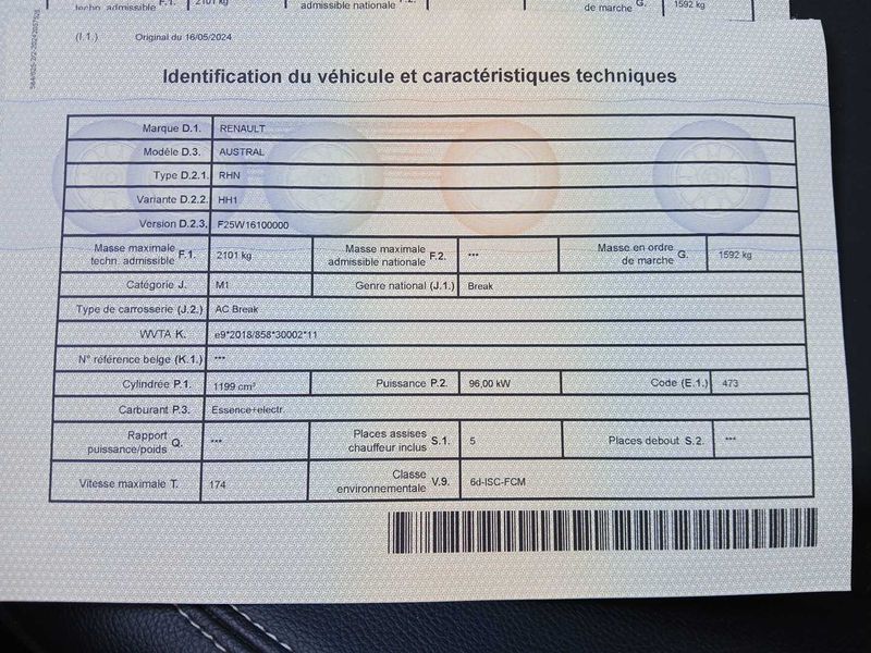 Renault Austral 1.2 Hybrid E-Tech Techno — zdjęcie 16