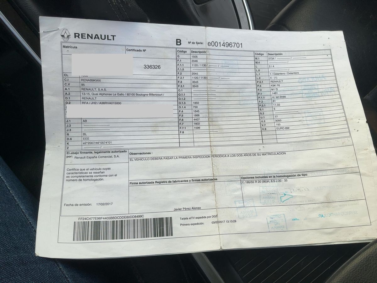 Renault Scenic d'occasion