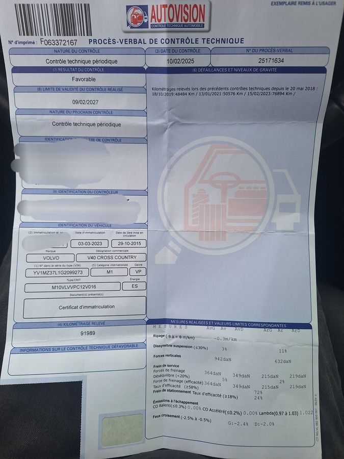 Volvo V40 d'occasion