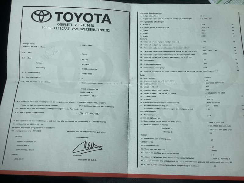 Toyota Verso-S 1.33 Dual VVT-i Active — zdjęcie 16
