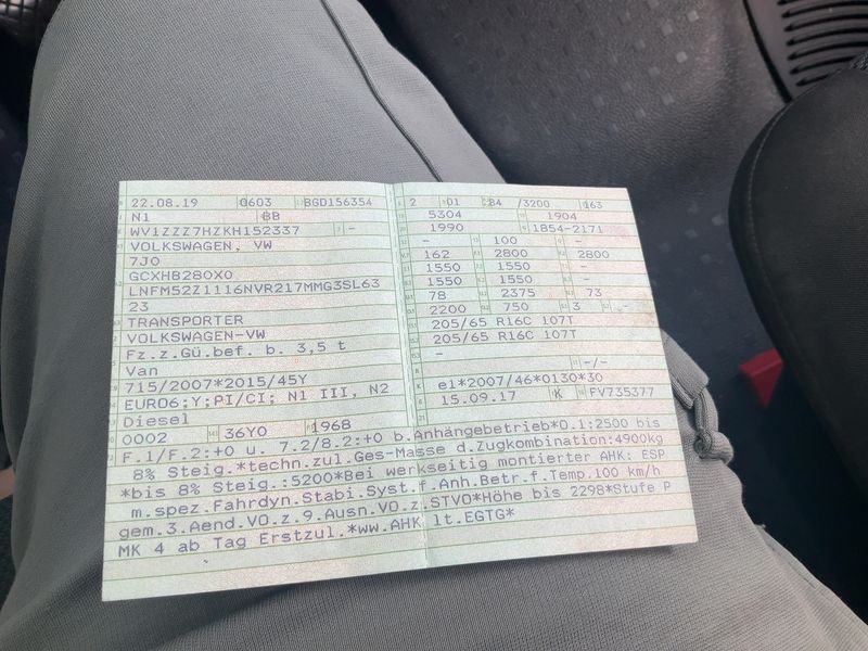 Volkswagen T6 Transporter 2.0 TDI Kasten lang — zdjęcie 15