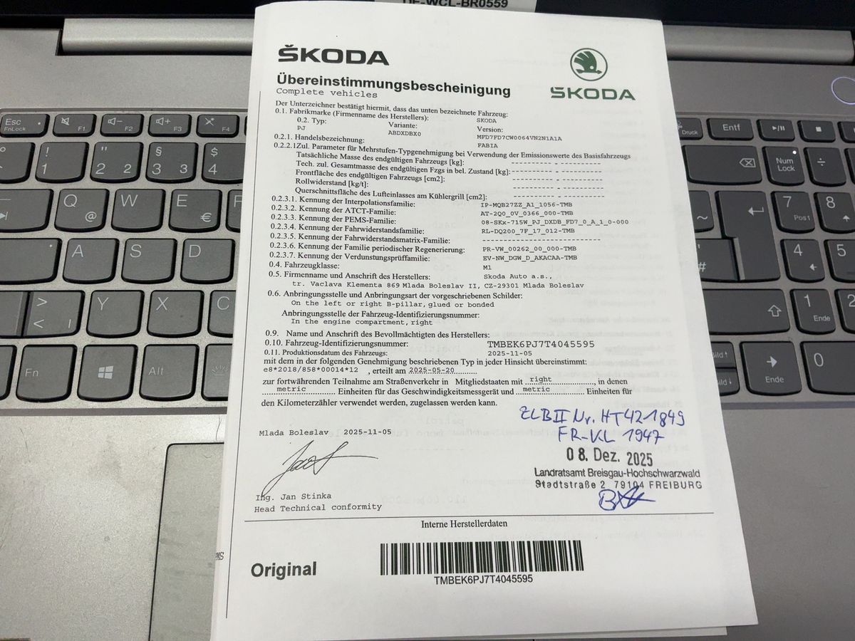 Skoda Fabia d'occasion