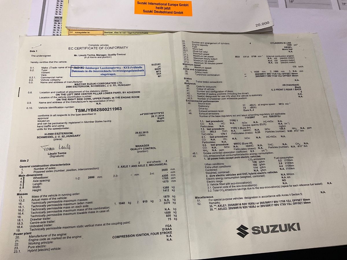 Suzuki SX4 d'occasion