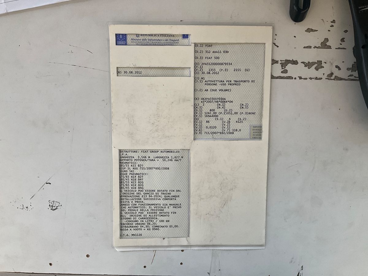 Fiat 500C 1.2 Lounge