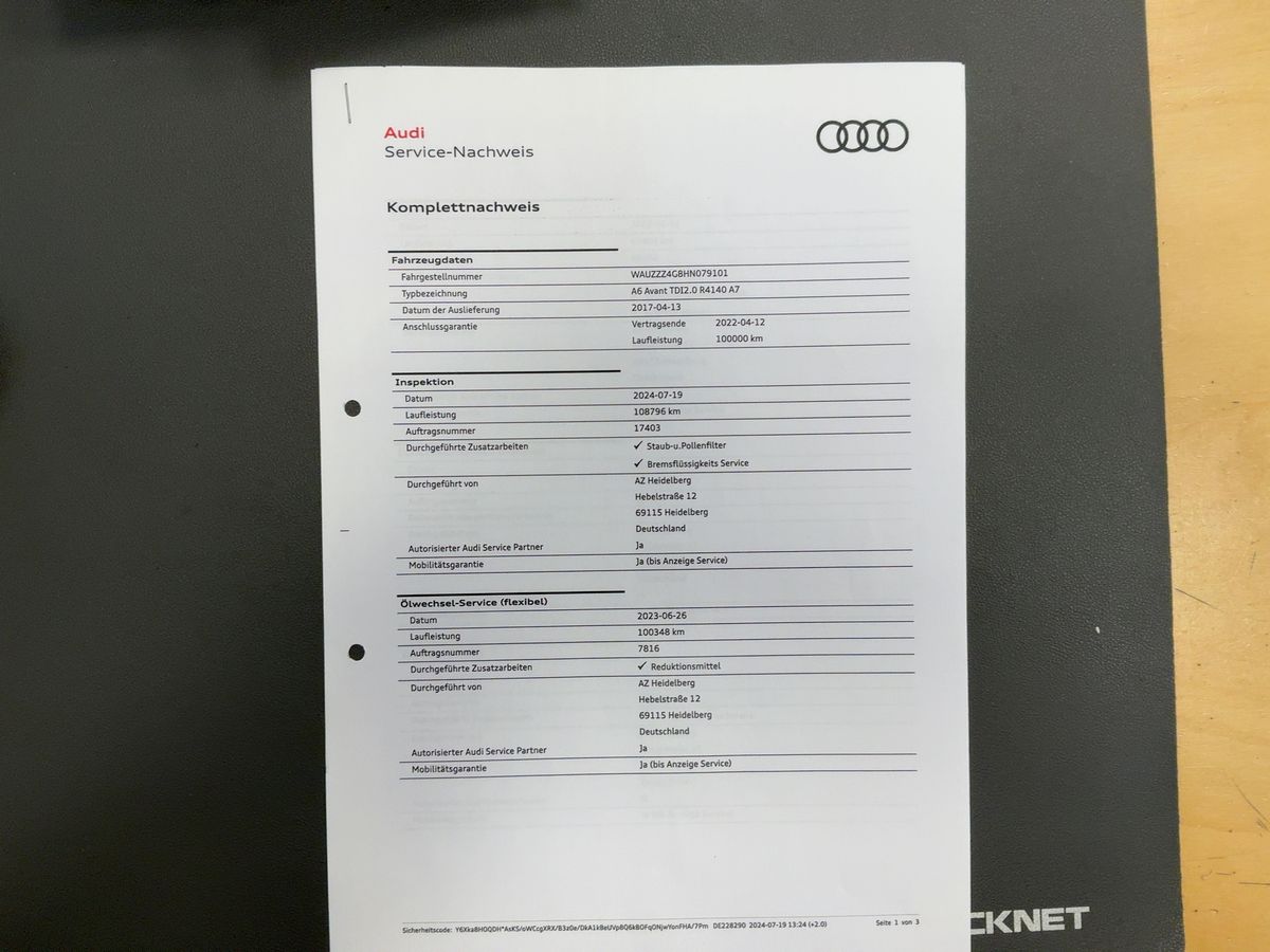 Audi A6 2017 — photo 28