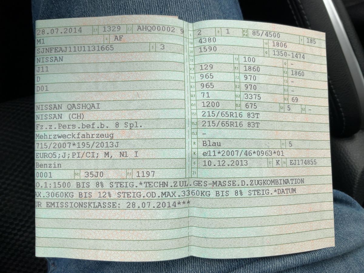 Nissan Qashqai d'occasion