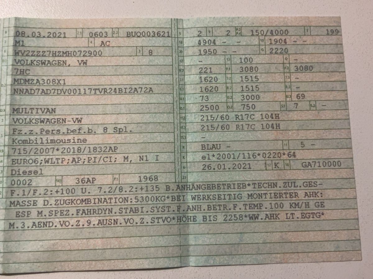 Volkswagen T6 d'occasion