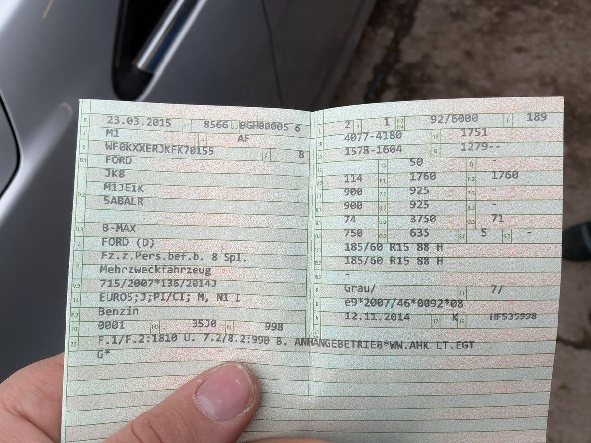 Ford B-Max d'occasion