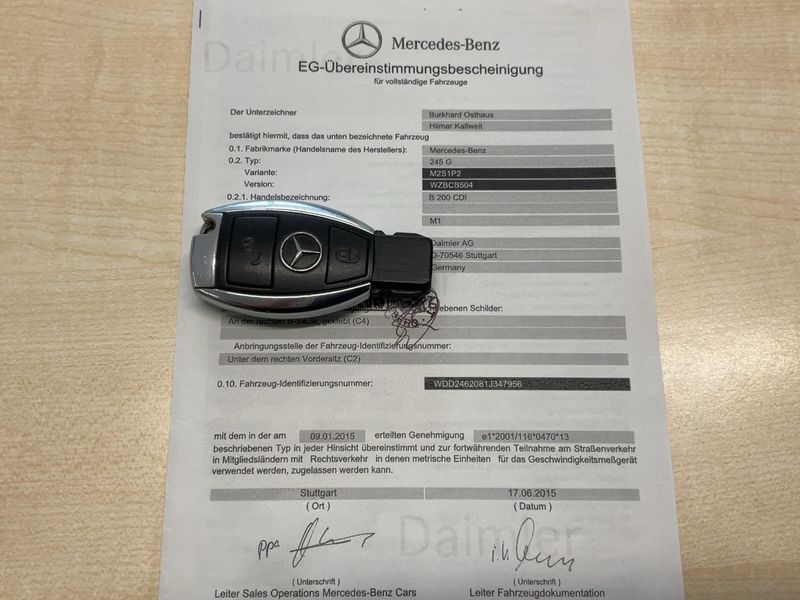 Mercedes-Benz B-Klasse B 200 CDI Urban — zdjęcie 16